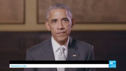 Barack Obama apporte officiellement son soutien à Emmanuel Macron