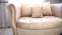 Chaise Lounge - Buy Traubel Chaise Lounge Online in Cream at Wooden Street