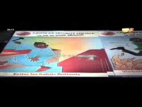 Célébration de la journée africaine des risques professionnels JT français du 30 avril 2012