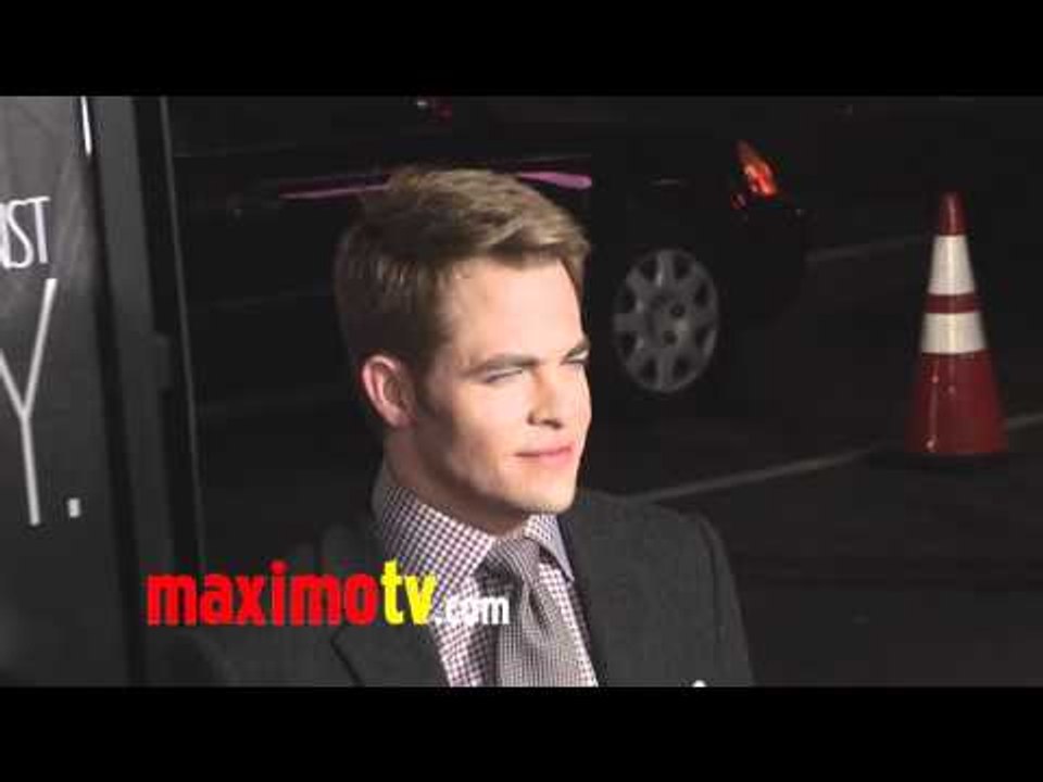 Chris Pine at "This Means War" Premiere Arrivals