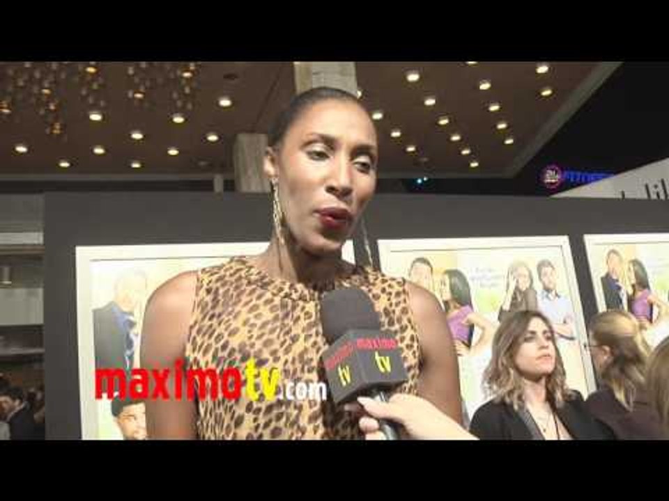 Lisa Leslie on Kevin Hart at "Think Like A Man" Premiere