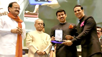 Akshay Kumar Receives His First National Award