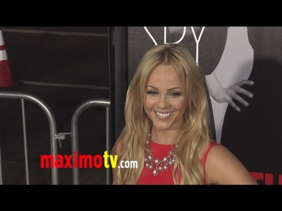 Laura Vandervoort at "This Means War" Premiere Arrivals