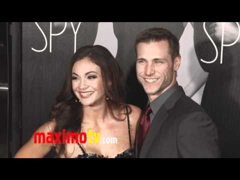 Jake Pavelka and WWE Ashley Ann Vickers at "This Means War" Premiere Arrivals