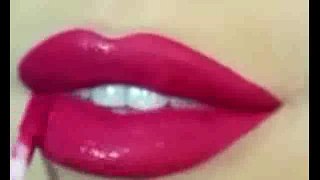 Amazing lip art  by lipstick tutorial