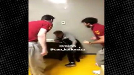 Galatasaraylı Basketbolcular Tiki Olan Kulüp Çalışanına Takıldı