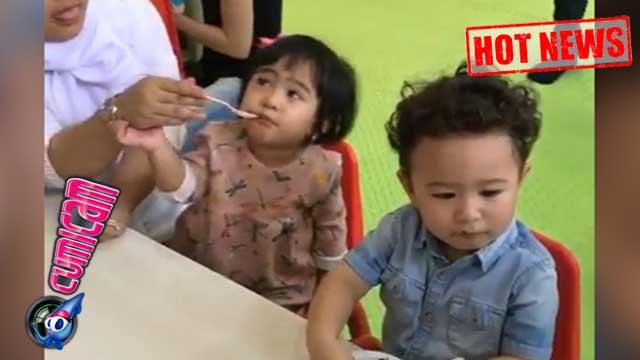 Tingkah Gemas Dua Keponakan Syahrini Hebohkan Sekolah - Cumicam 04 Mei 2017