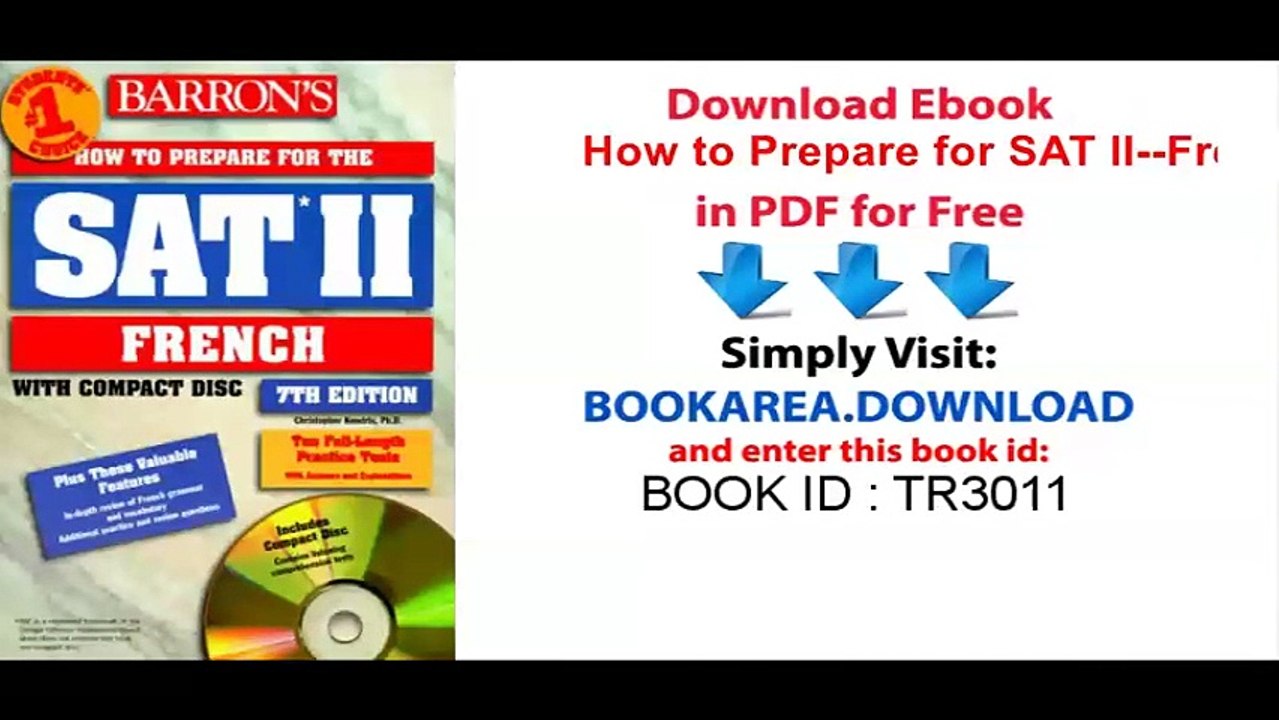 How to Prepare for SAT II--French (Barron-s Sat Subject Test French)