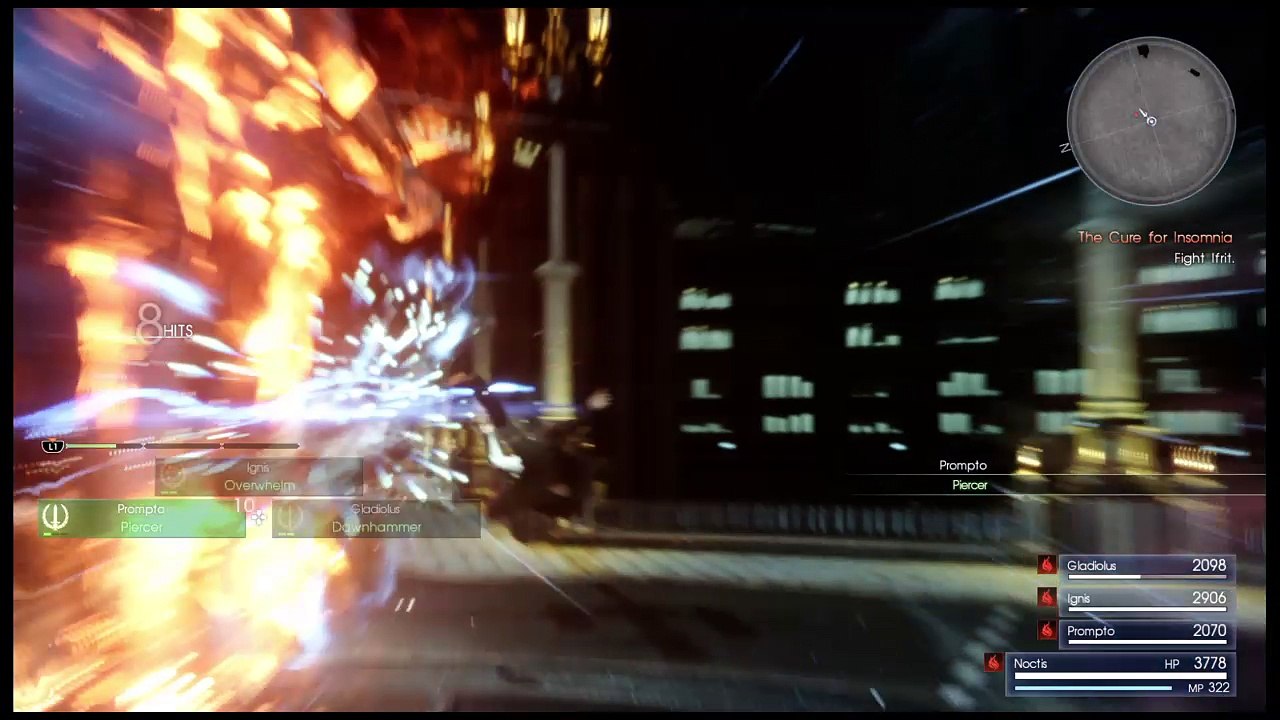 FINAL FANTASY XV Summon Bahamut