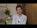 Merkel always believed her function is to recognize American hegemony – German MP Sahra Wagenknecht