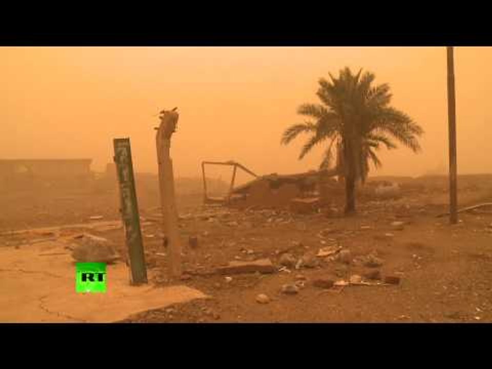 Bad weather, damaged infrastructure hinder movement around Mosul ...