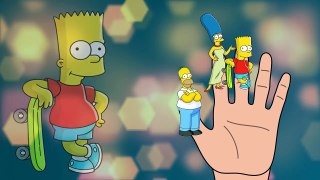 The Simpsons Finger Family Song Nursery Rhymes & Songs For Children