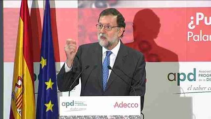 Rajoy considera "muy buenos" y "alentadores" los datos del paro en abril
