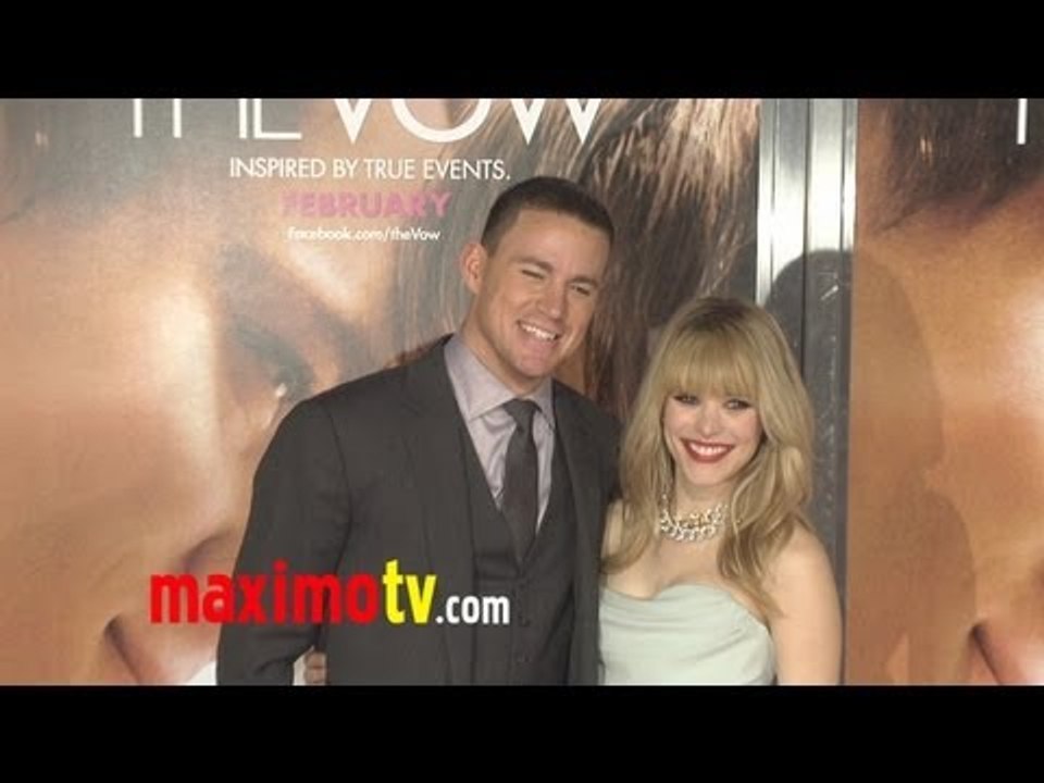 Channing Tatum and Rachel McAdams at "The Vow" Premiere Arrivals