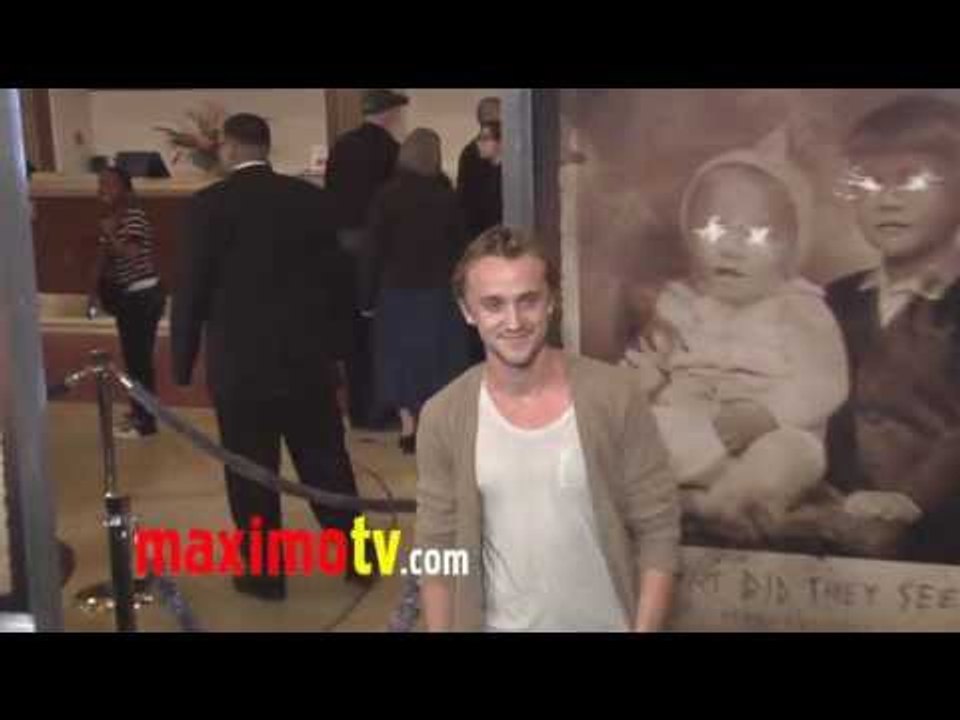 Tom Felton at "The Woman in Black" Los Angeles Premiere ARRIVALS