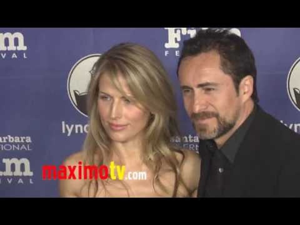 Demian Bichir & Stefanie Shark at 2012 SBIFF "Virtuosos Award" Arrivals