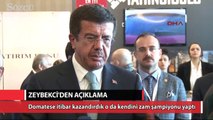 Bakan Zeybekçi'den domates açıklaması