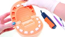 Play Doh Dr. Drill 'n Fill Sells Teeth to Toothfairy _ Play Doh Stop Mot