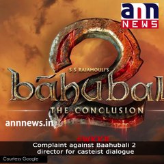 Baahubali 2 director SS Rajamouli faces police complaint