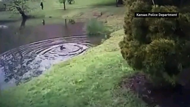 Kansas policeman saves boy with autism from drowning