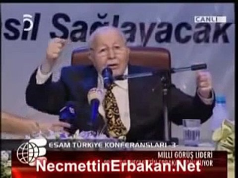 Erbakan Hoca, Tayyip Erdoğan'ı ve Yahudi Planı`nı Deşifre Ediyor.
