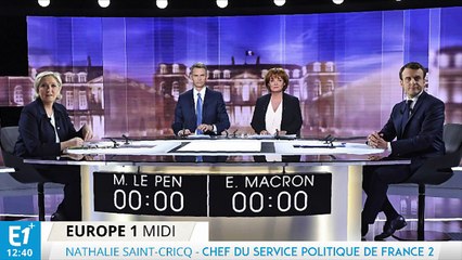 Débat entre Macron et Le Pen : "On ne pouvait pas non plus les fouetter"