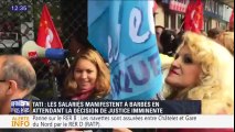 Les salariés de Tati mobilisés : 