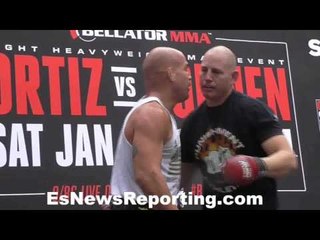 Tito Ortiz shows off his SKILLS !!!- EsNews Boxing