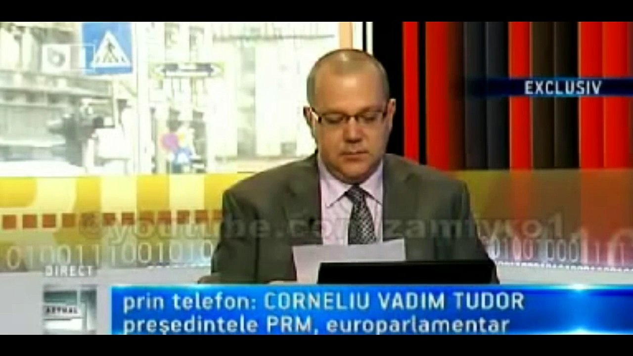 CINE SE PUNE LA MINTEA ACESTUI DEMENT, E MAI DEMENT CA EL!