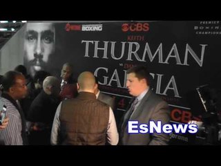 epic - angel garcia talks keith thurman vs danny garcia EsNews Boxing