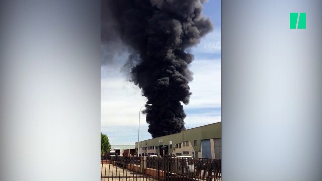 Varias explosiones en una fábrica de disolventes en Arganda del Rey (Madrid)