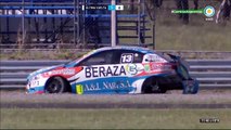 Turismo Nacional (Clase 3) 2017. Race 2 Autódromo Termas de Río Hondo. Crash