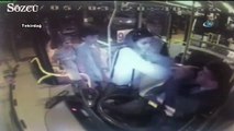 Kadın otobüs şoförünü böyle bıçakladı