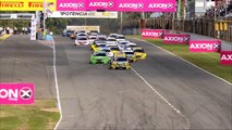 Turismo Competición 2000 2017. Final Autódromo de Buenos Aires Oscar y Juan Gálvez. Start Crash