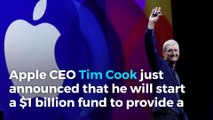 Apple announces $1 billion fund to boost manufacturing jobs