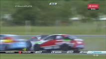 Turismo Nacional (Clase 3) 2017. Clasificación Autódromo Roberto José Mouras. Crash