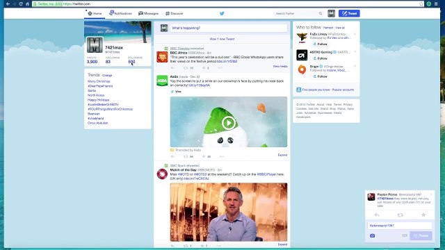 Lizard Squad Twitter Suspended Again (23rd December) | @LizardUnit Suspended