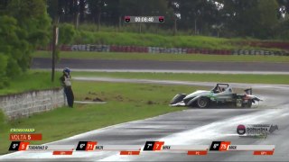 Campeonato Brasileiro e Gaúcho de Endurance 2017. Três Horas de Tarumã. Gustavo Tomazini Crash