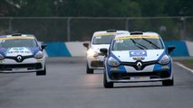 Renault Clio Cup China Series 2017. Race 2 Zhuhai International Circuit. Battle for 2nd Place