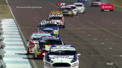 Turismo Nacional (Clase 2) 2017. Race 2 Autódromo Provincia de La Pampa. Amazing Battle for Win