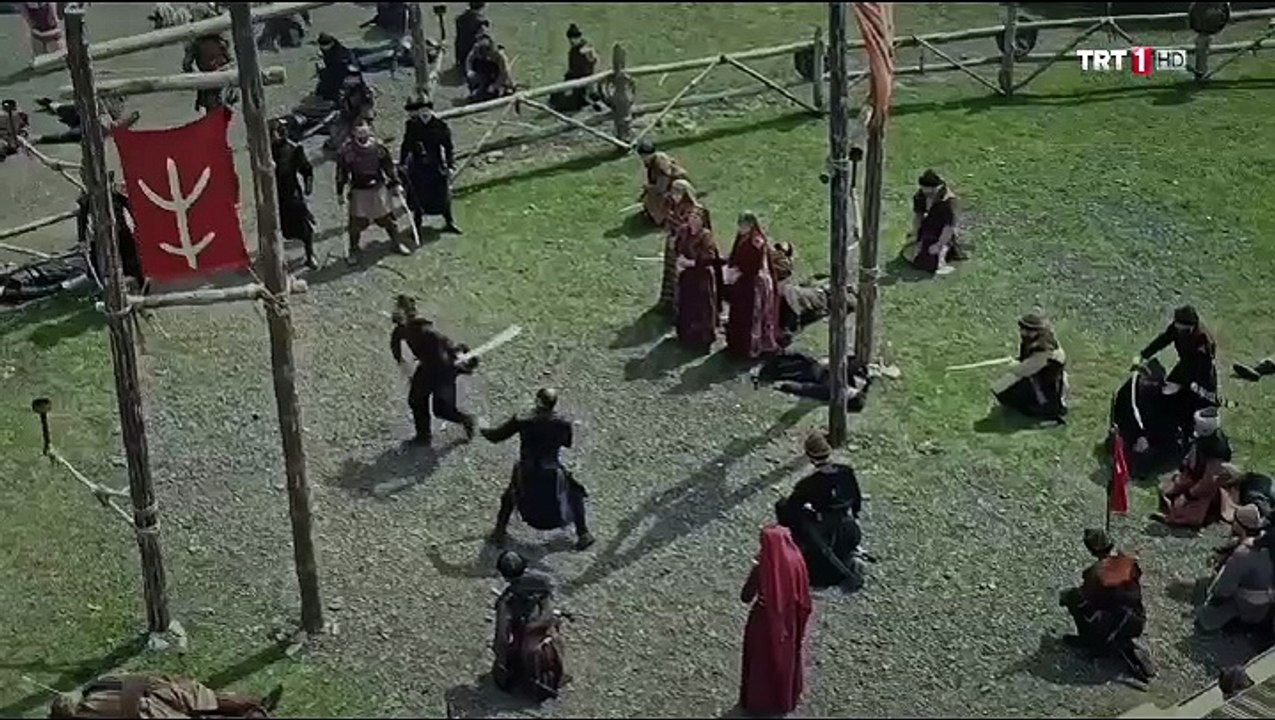 Diriliş Ertuğrul'da nefes kesen sahne
