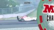 MRF Challenge Formula 2000 2017. Qualifying Buddh International Circuit. Dylan Young Hard Crash