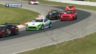 Pirelli World Challenge (GTS) 2016. Race 2 Canadian Tire Motorsport Park. Crash