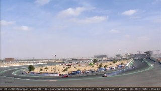 24H Endurance Series 2017. Hankook 24H Dubai. Jörg Viebahn Hard Crash