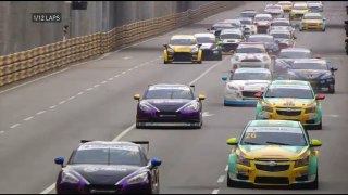 CTM Macau Touring Car Cup 2016. Macau Grand Prix. Leon Chi Kin Crash