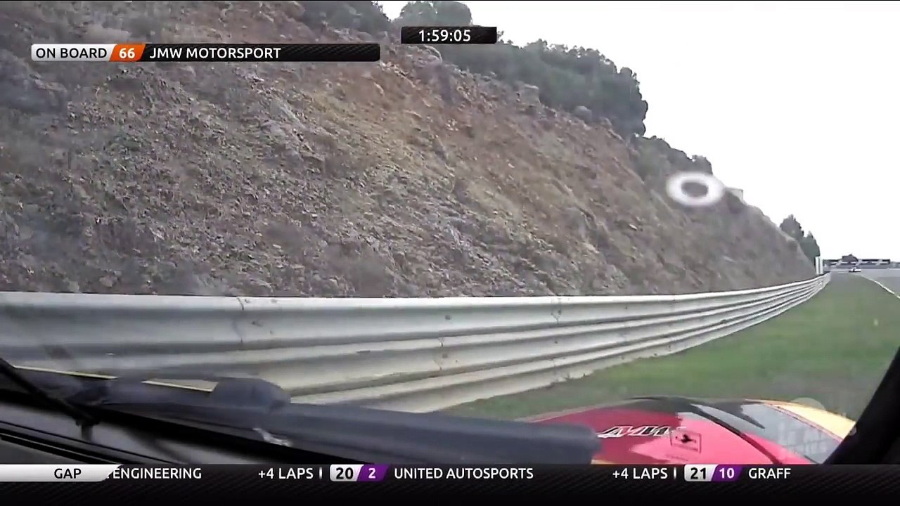 European Le Mans Series 2016. 4 Hours of Estoril. Michael Guasch Crash Into Robert Smith