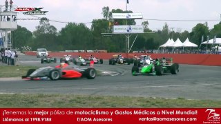 Fórmula Panam 2016. Autódromo Parque Tangamanga. Start Multi-Car Crash