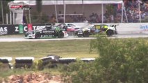 Carrera V8 Challenge 2016. Autódromo Internacional de Zacatecas. M.Jourdain Jr. & R.Garcia Jr. Crash