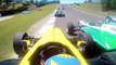 Pro Mazda Championship 2016. Race 2 Barber Motorsports Park. Weiron Tan flips over Jake Parsons