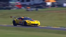 IMSA 2016. Virginia International Raceway. Oliver Gavin Crash